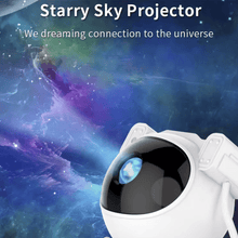 GALAXYSCAPE Astronaut Star Projector – Night Light with Remote and Timer
